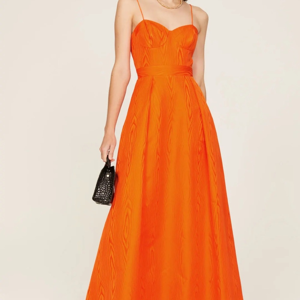 Rebecca Vallance Carmelita Elegant Orange Gown